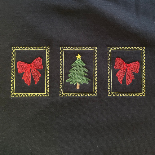 Christmas Stamps Sweatshirt