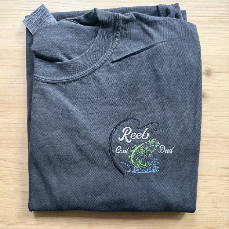 Reel Cool Dad Comfort Colors T-shirt