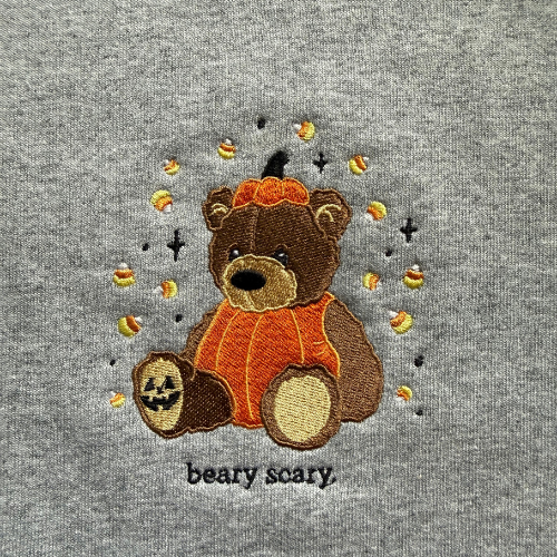 Beary Scary Halloween Sweatshirt