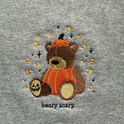 Beary Scary Halloween Sweatshirt