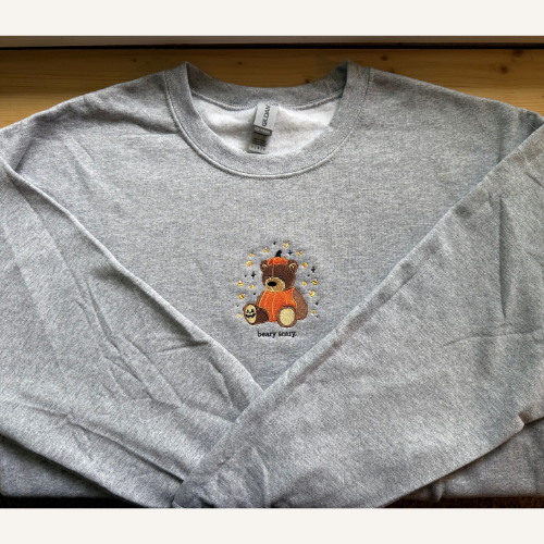 Beary Scary Halloween Sweatshirt