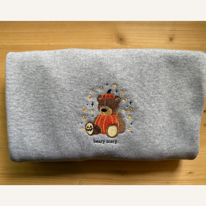 Beary Scary Halloween Sweatshirt