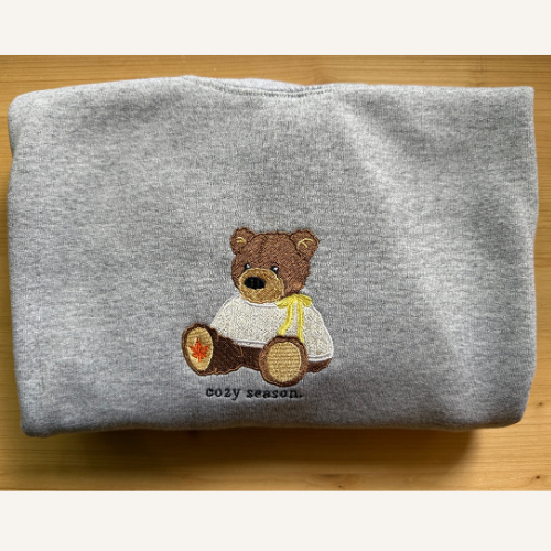 Cozy Season Bear Sweatshirt
