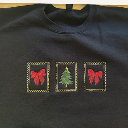 Christmas Stamps Sweatshirt