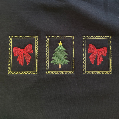 Christmas Stamps Sweatshirt