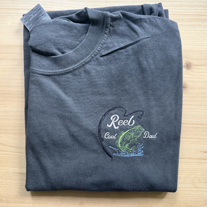 Reel Cool Dad Comfort Colors T-shirt