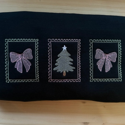 Christmas Stamps Sweatshirt
